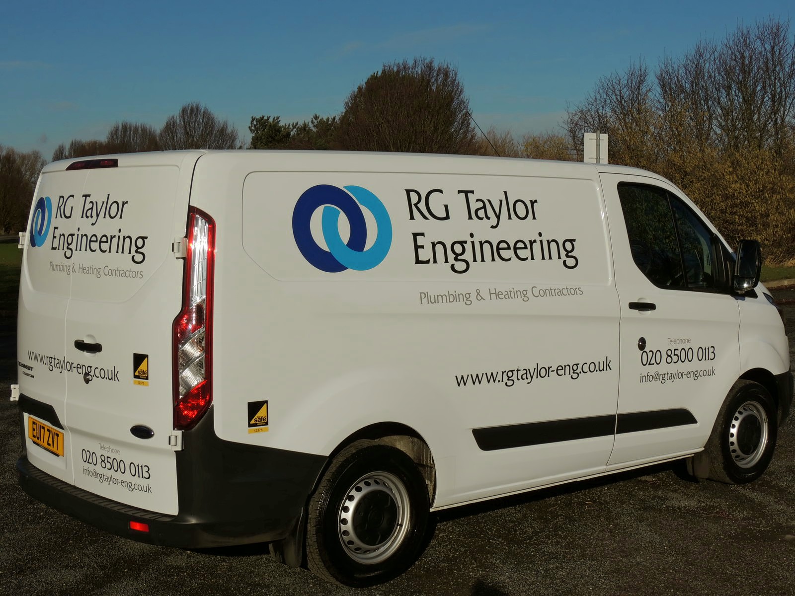 RG Taylor Engineering van